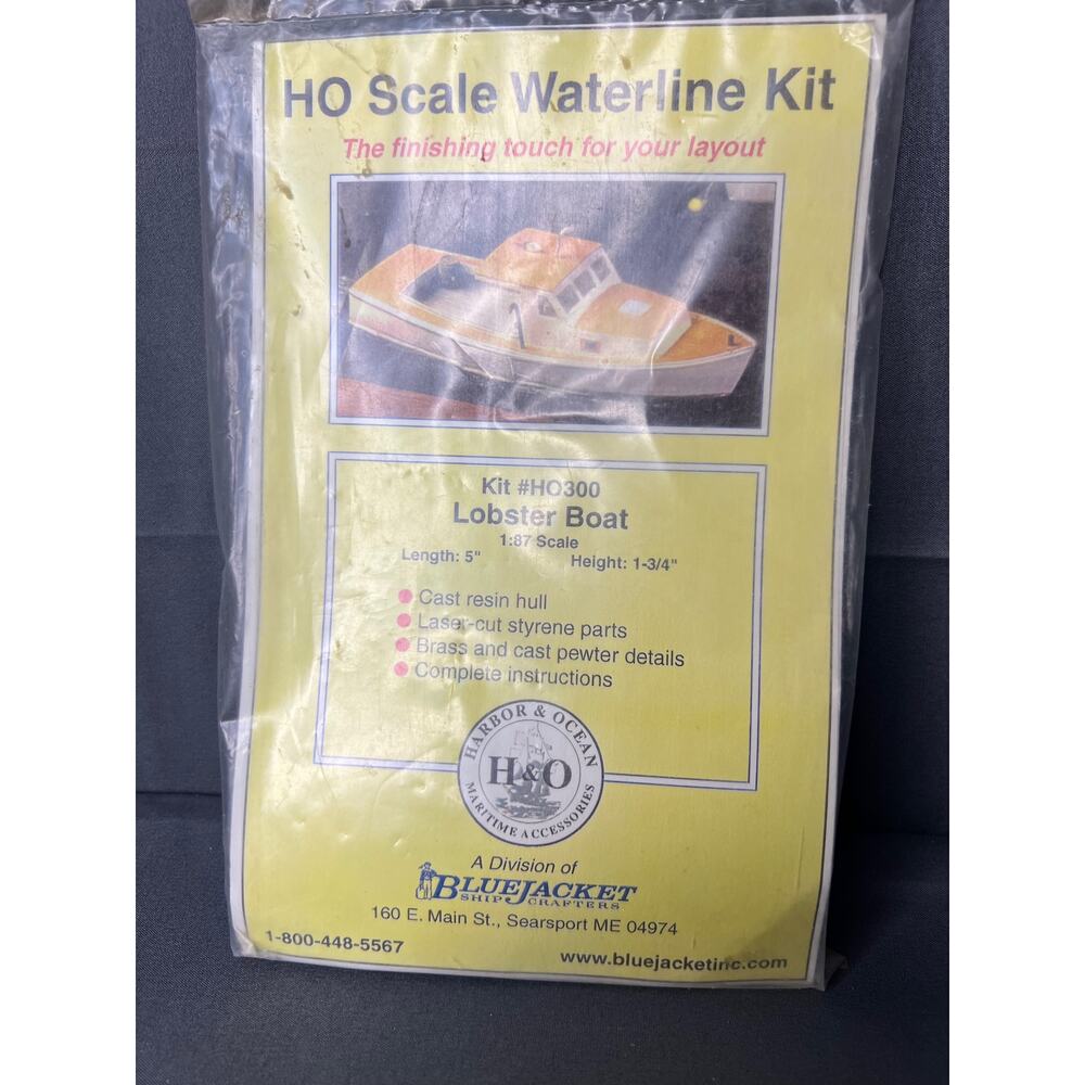 HO Scale Waterline Kit #HO300 Lobster Boat NIP